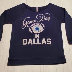 Game Day In Dallas Raw Edge Top